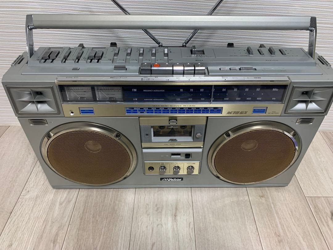 希少美品！ビクター Victor ラジカセ RC-M70GX ゴールド　整備品