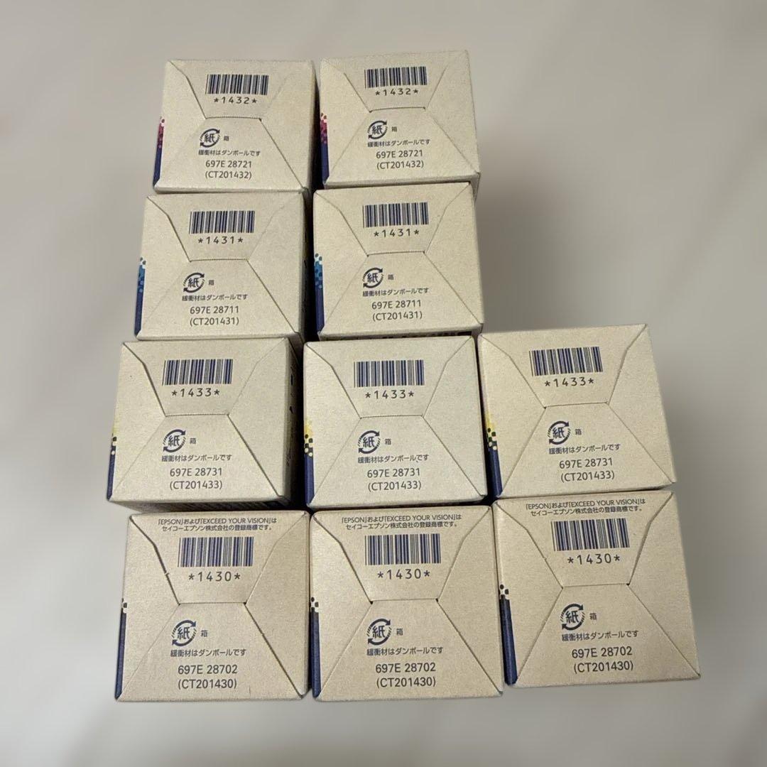 EPSON インクカートリッジセット LPC3T18 4色セット10個