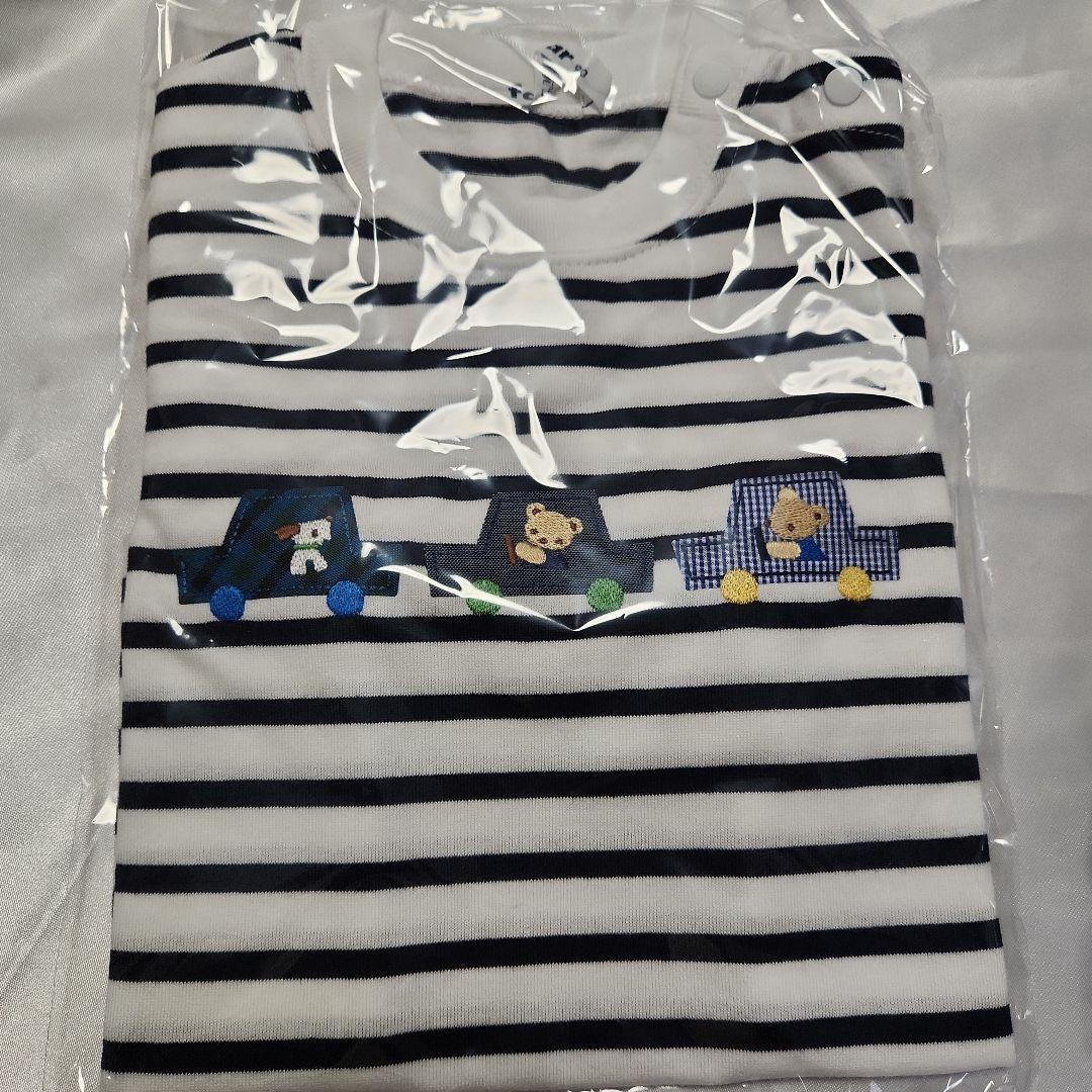 FAMILIA　ボーダーTシャツとパンツセット 90cm