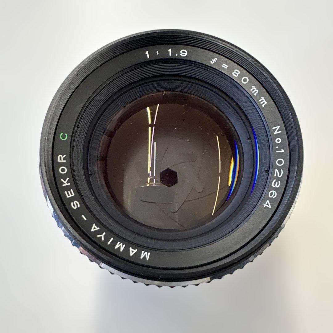 MAMIYA マミヤ SEKOR C 80mm F1.9 単焦点レンズ