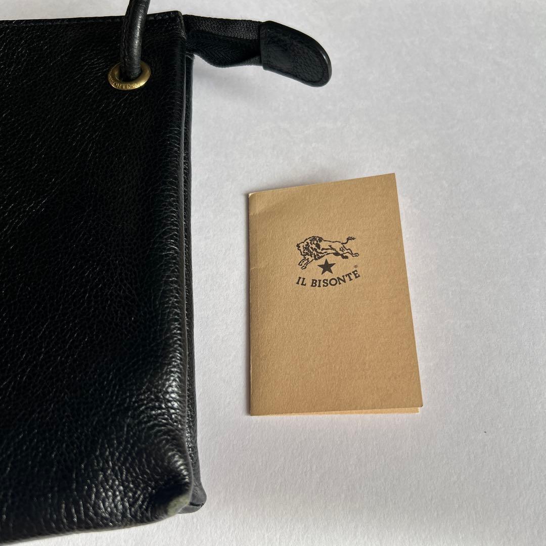 IL BISONTE ショルダーバッグ サコッシュ クロスボディー 本革 レザー