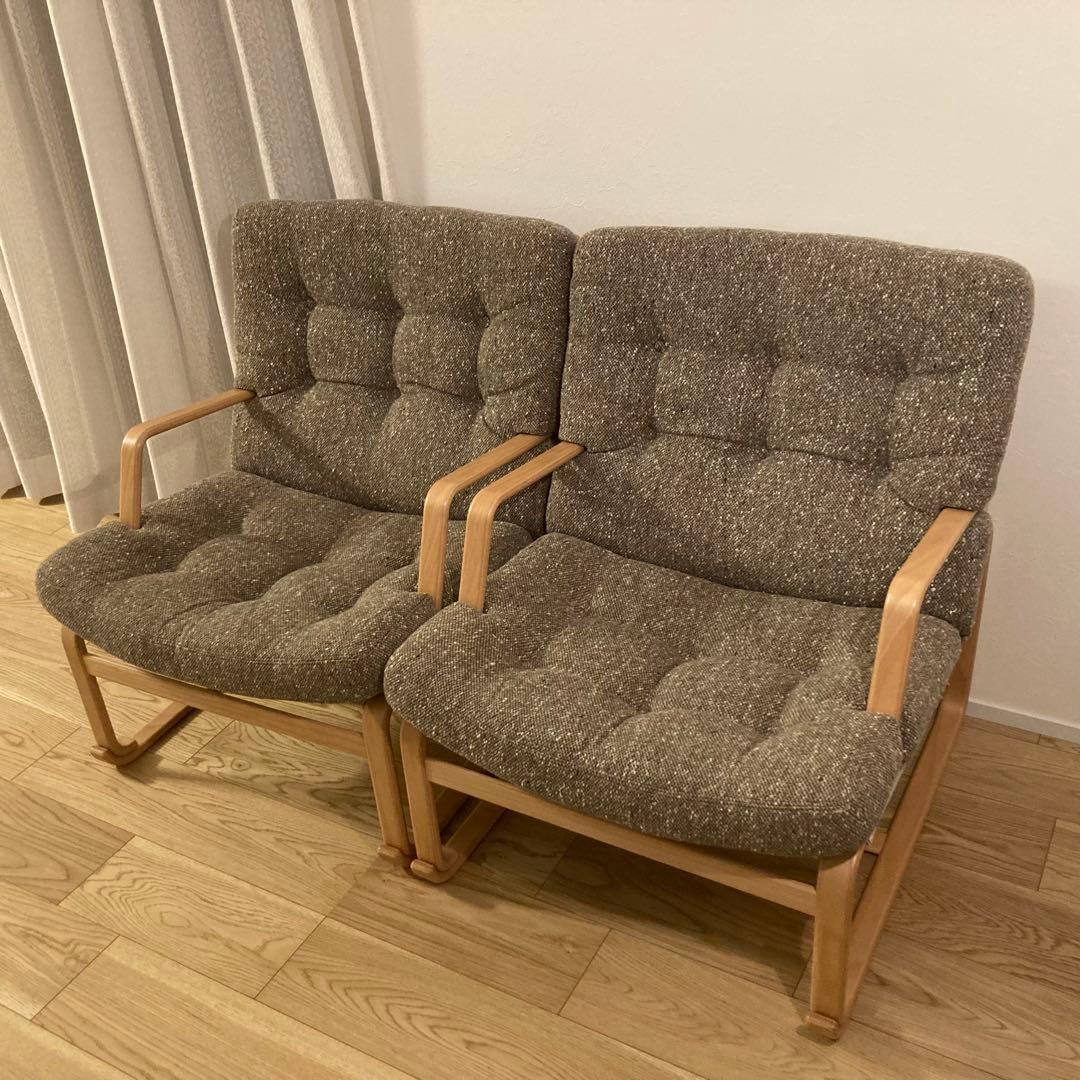 天童木工　ブルーノマットソン　シングル　1人がけソファ　1脚