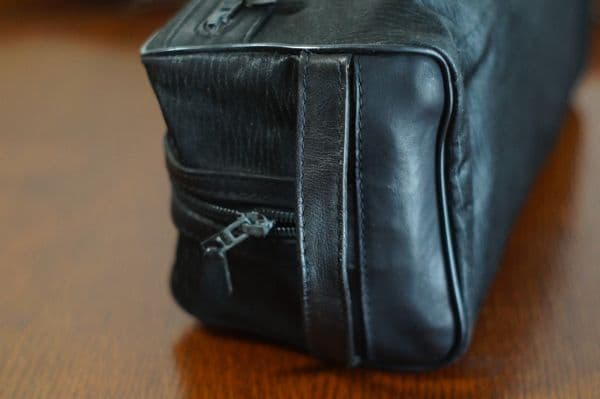 ダンヒル　コンビ　セカンドバッグ　トラベルポーチ　メンズポーチ　クラッチバッグ