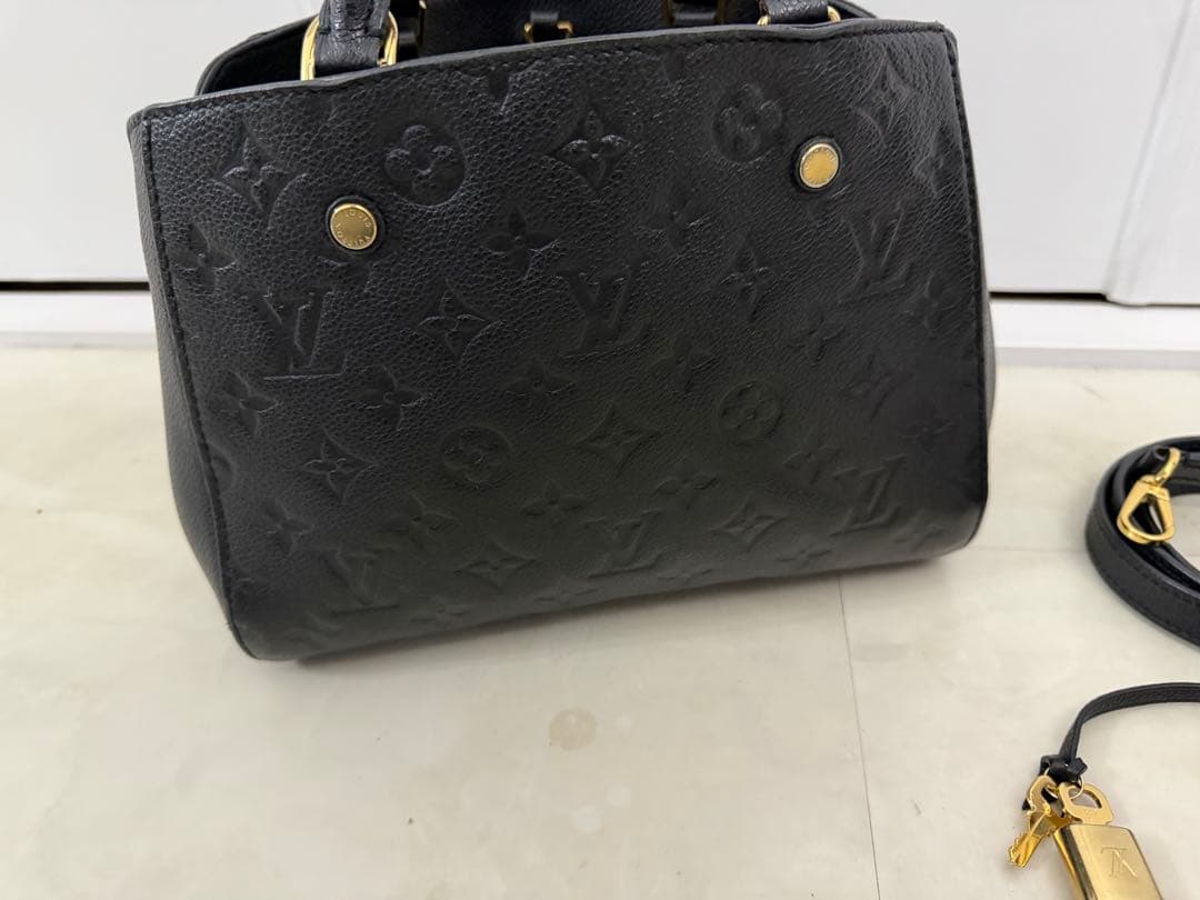 N*i様 ルイヴィトン ハンドバッグ モンテーニュBB モノグラムアンプラント