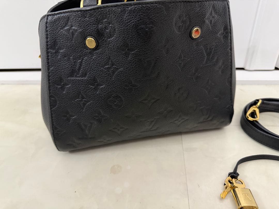 N*i様 ルイヴィトン ハンドバッグ モンテーニュBB モノグラムアンプラント