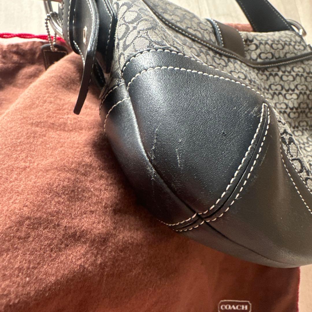 バッグ Coach Flap Soho Mini Signature Shoulder