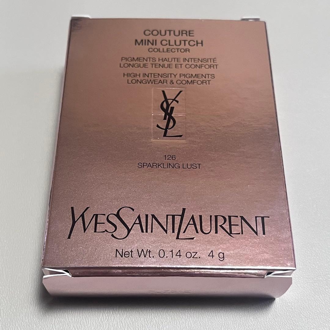 イヴ・サンローラン クチュール ミニ クラッチ 126 スパークリング ラスト