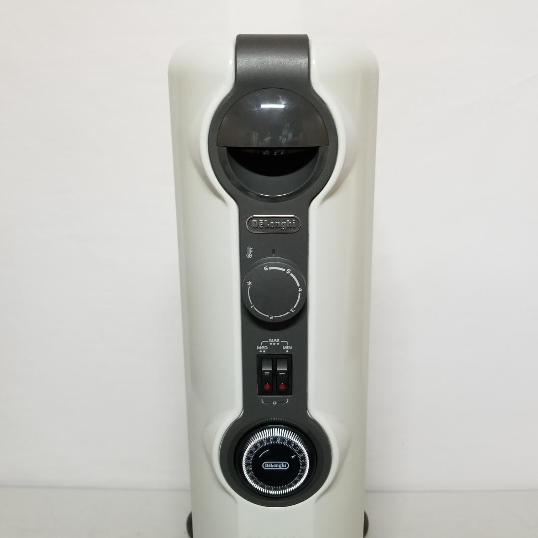 DeLonghi デロンギ オイルヒーター ゼロ風暖房 ホワイト HJ0812