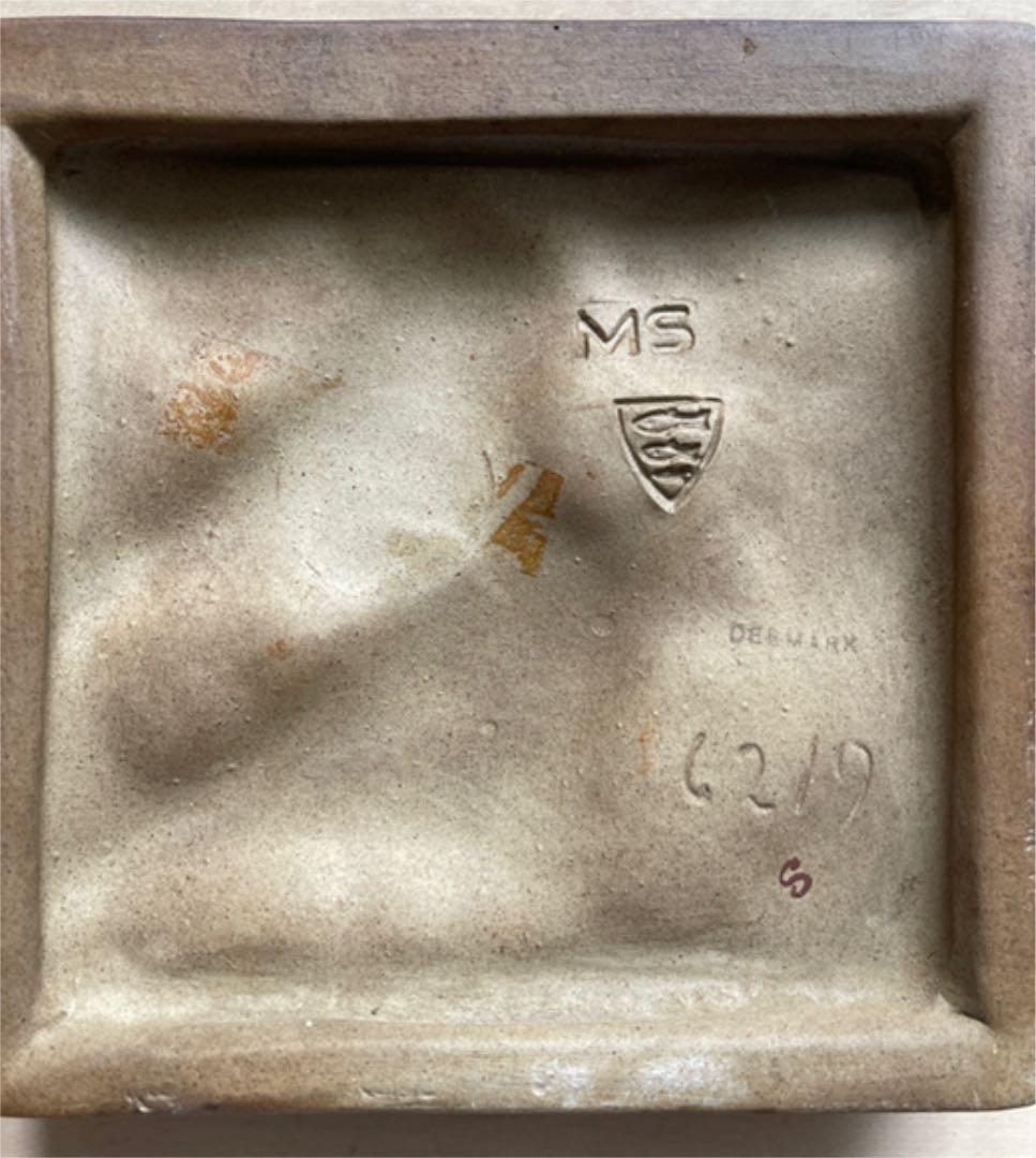 Michael Andersen & Son社\"小鳥の陶板\"