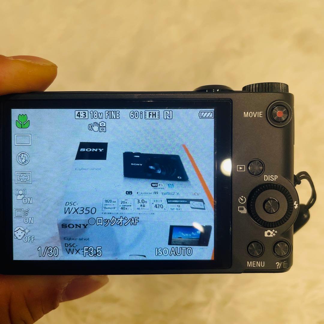 【美品】ソニー SONY Cyber-shot DSC-WX350