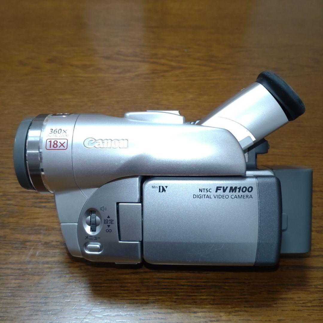 キャノン FV M100 MiniDVと付属品