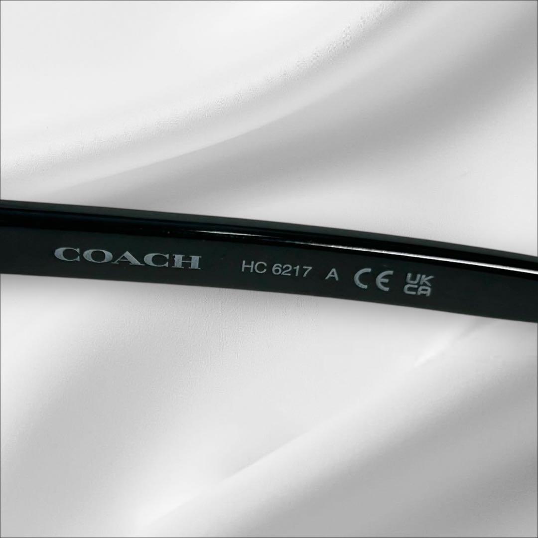 現行✨COACH ディズニーコラボ　ブラックフレーム メガネサングラス