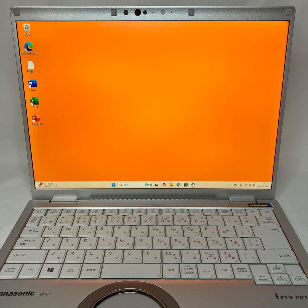レッツノート CF-FV1 第11世代 i5 16GB SSD オフィス2024