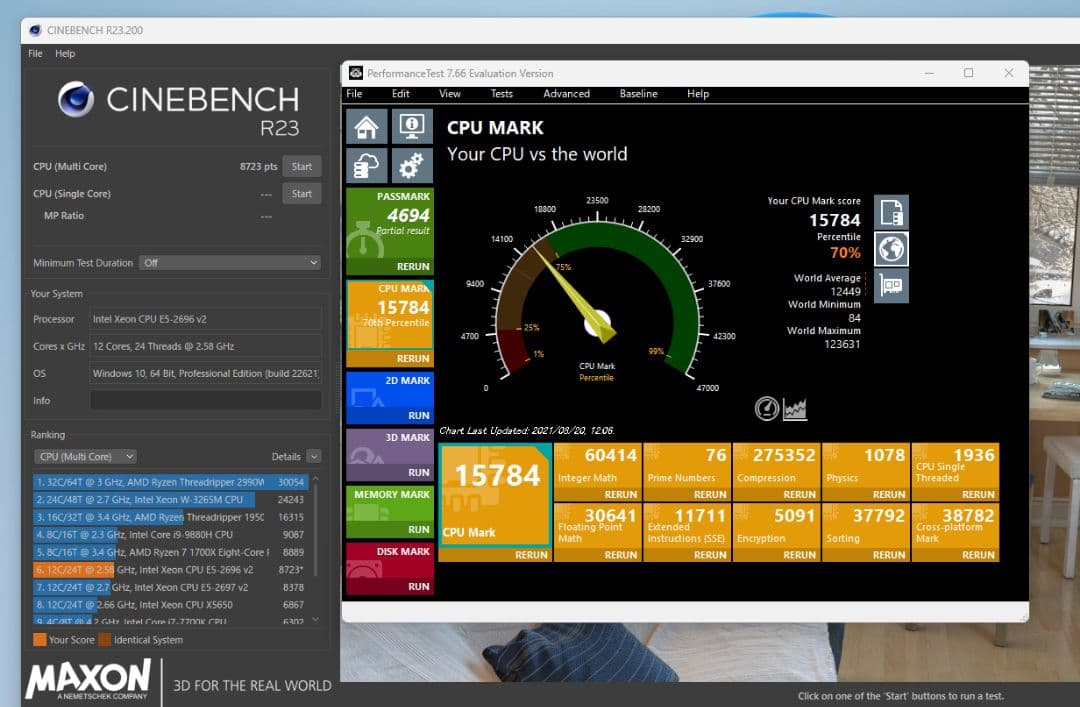 美品12コア24スレッド/16GB/SSD新品/office