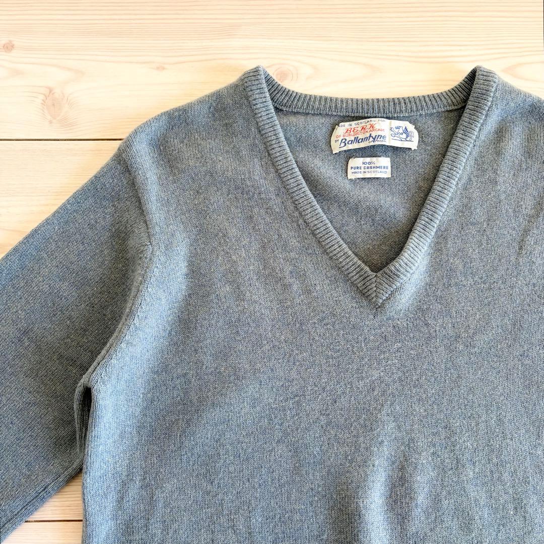 トップス Vintage Ballantyne cashmere sweater