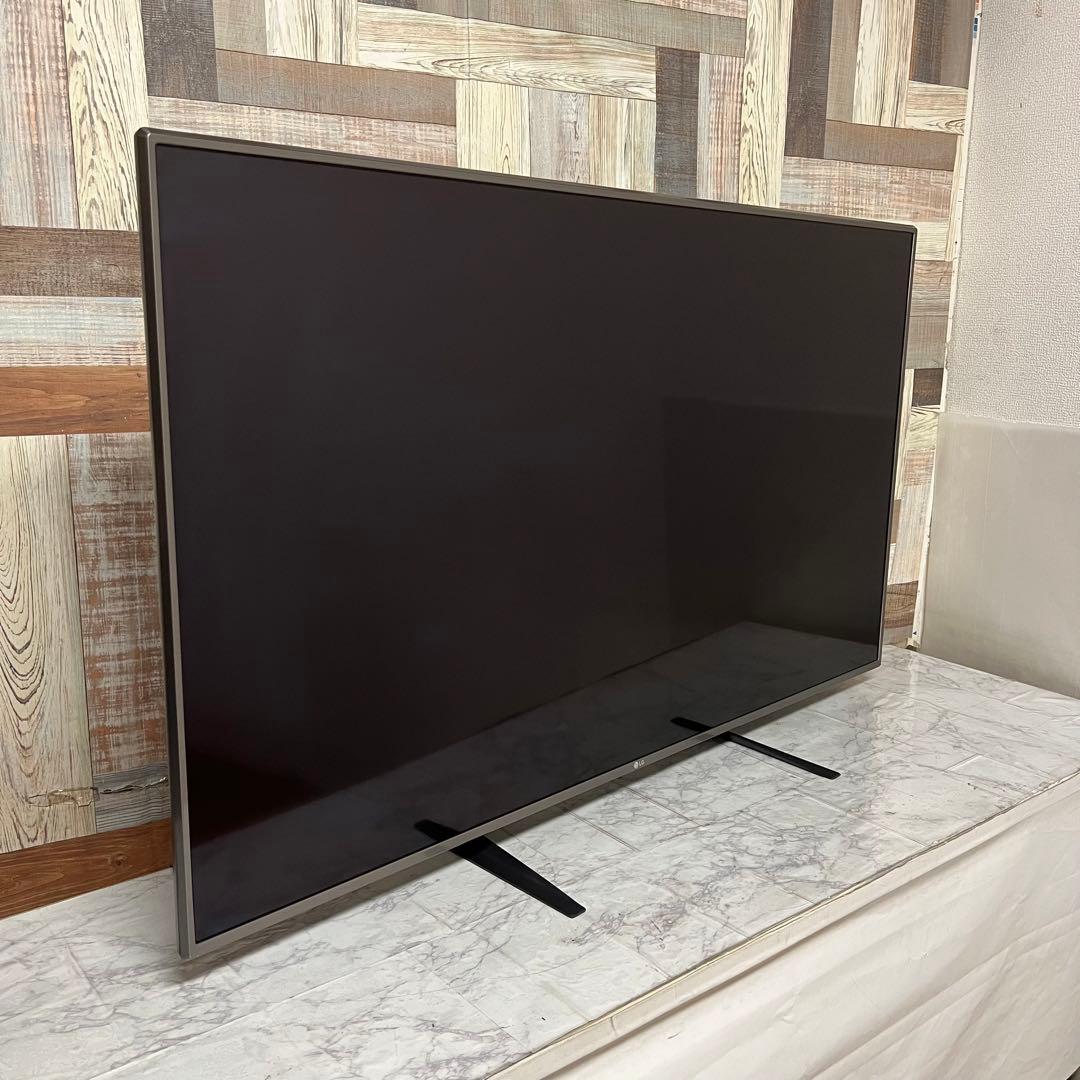 即日受渡❣️全国送料込LG55型4K液晶テレビWチューナー Netflix視聴可
