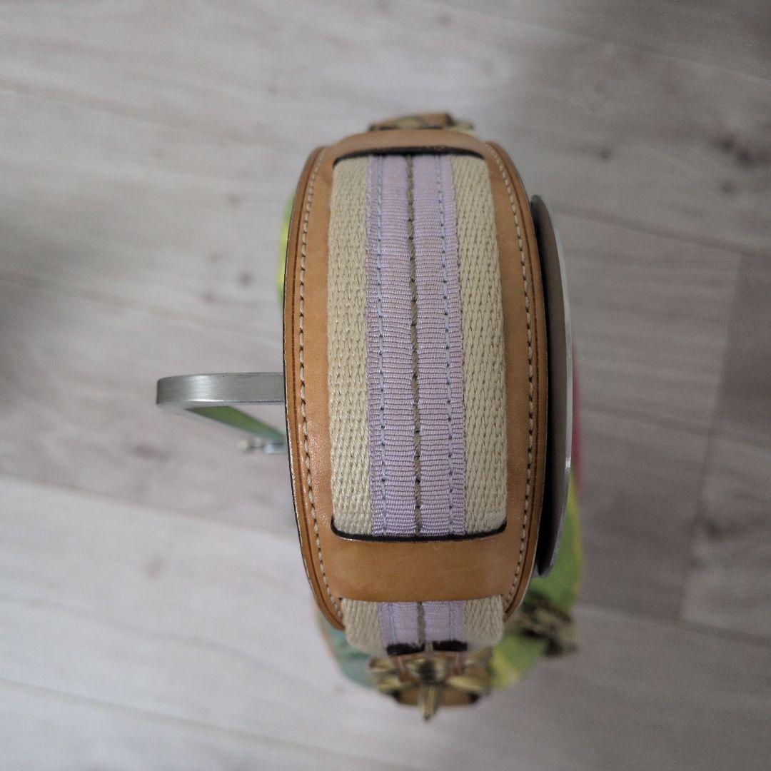 希少　coach パッチワーク　ホーボー　ワンショルダーバッグ　マルチカラー