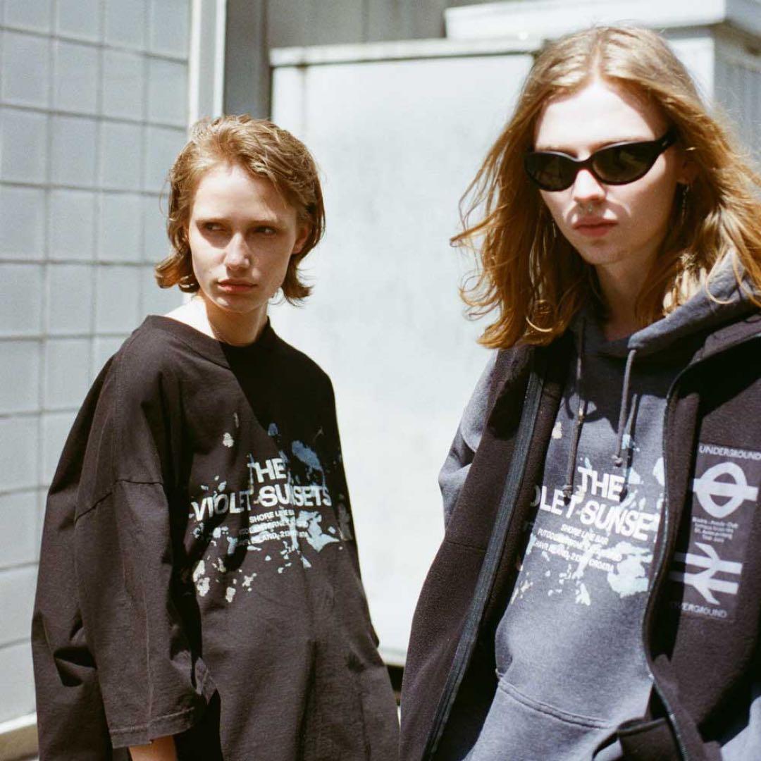 トップス ESSAY RAVE VEST BALLOON YOKE URU is-ness