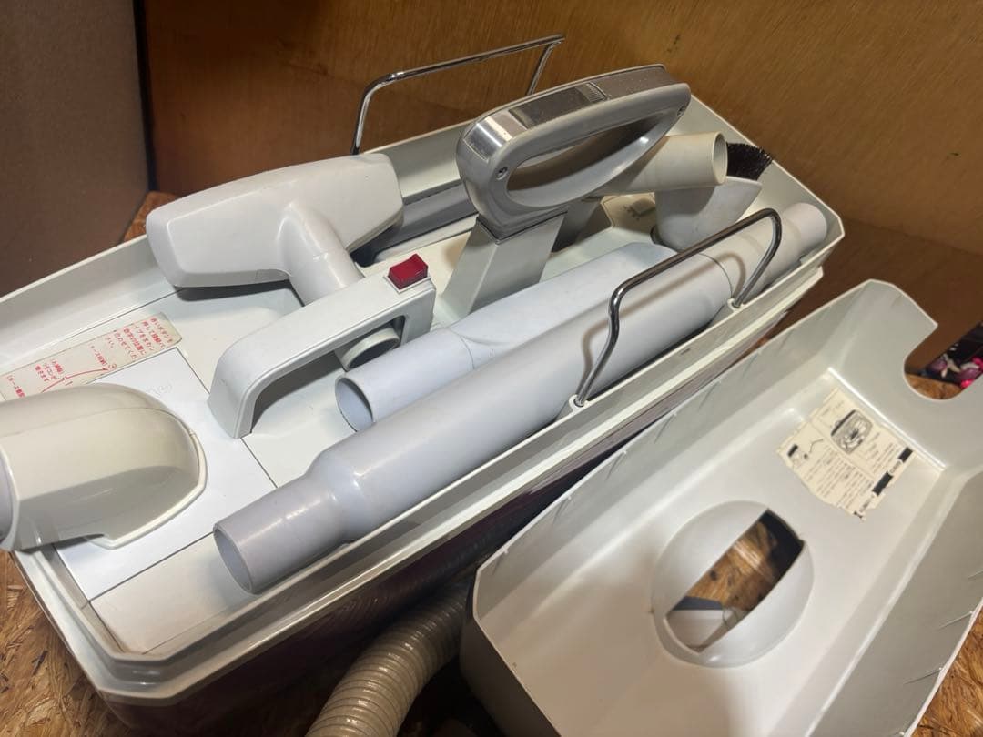 昭和レトロ 掃除機 MC-2100A ナショナル 動作品