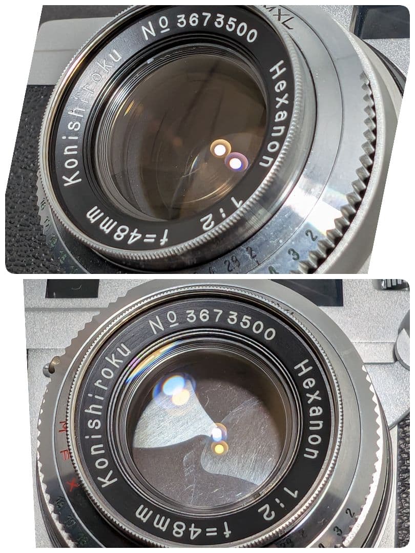 KONICA Ⅲ 48mm F/2レンズ レンジファインダーフィルムカメラ
