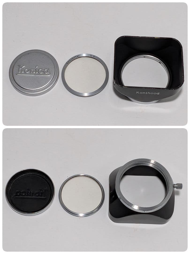 KONICA Ⅲ 48mm F/2レンズ レンジファインダーフィルムカメラ