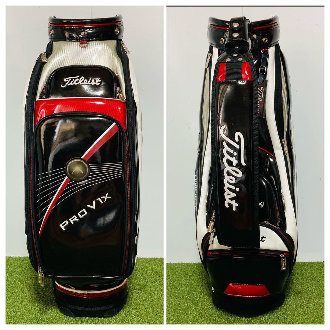 限定モデル タイトリスト ツアーモデル メンズ キャディバッグ 9.5型