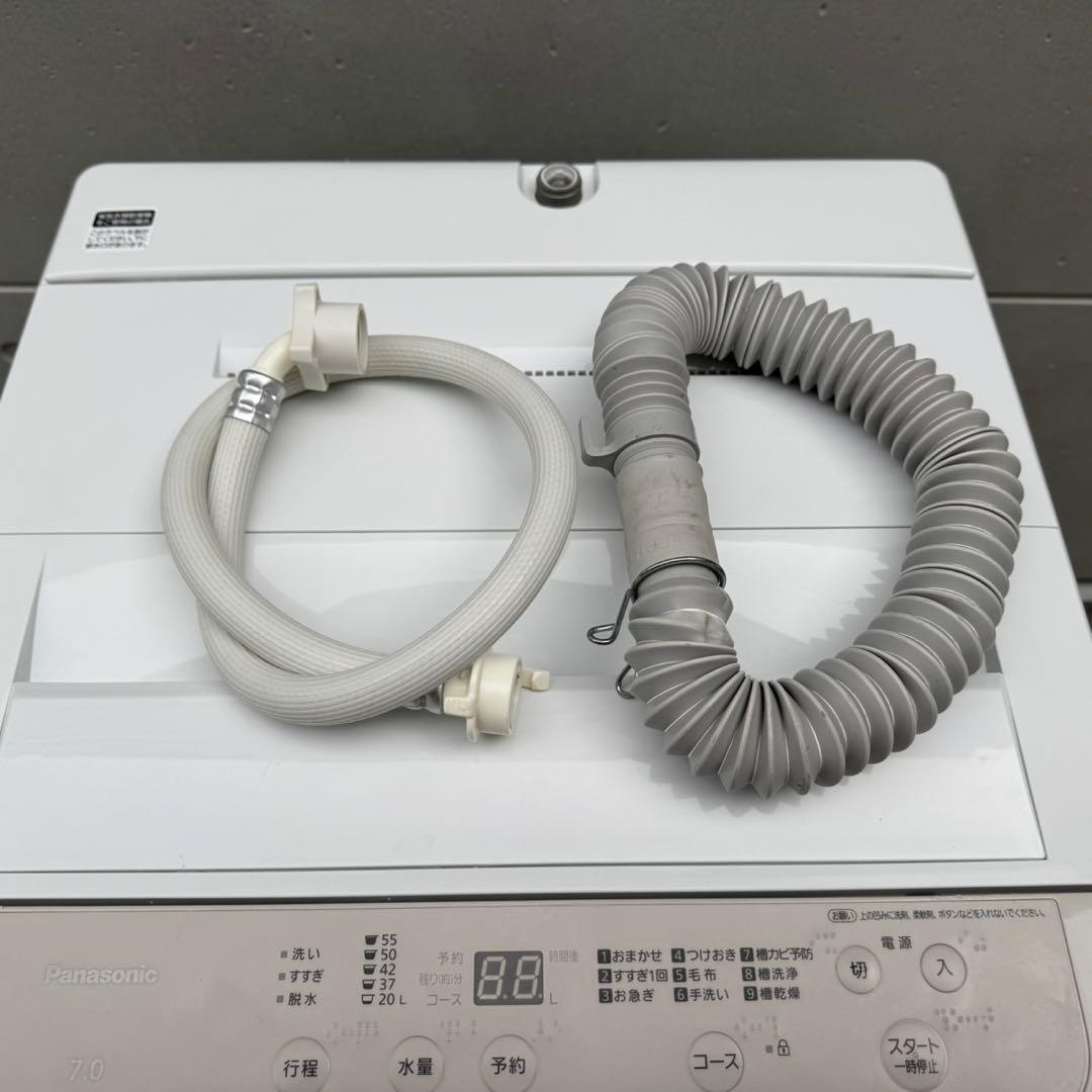 241⭐️2024年製美品★パナソニック　洗濯機　7KG 大型　一人暮らし