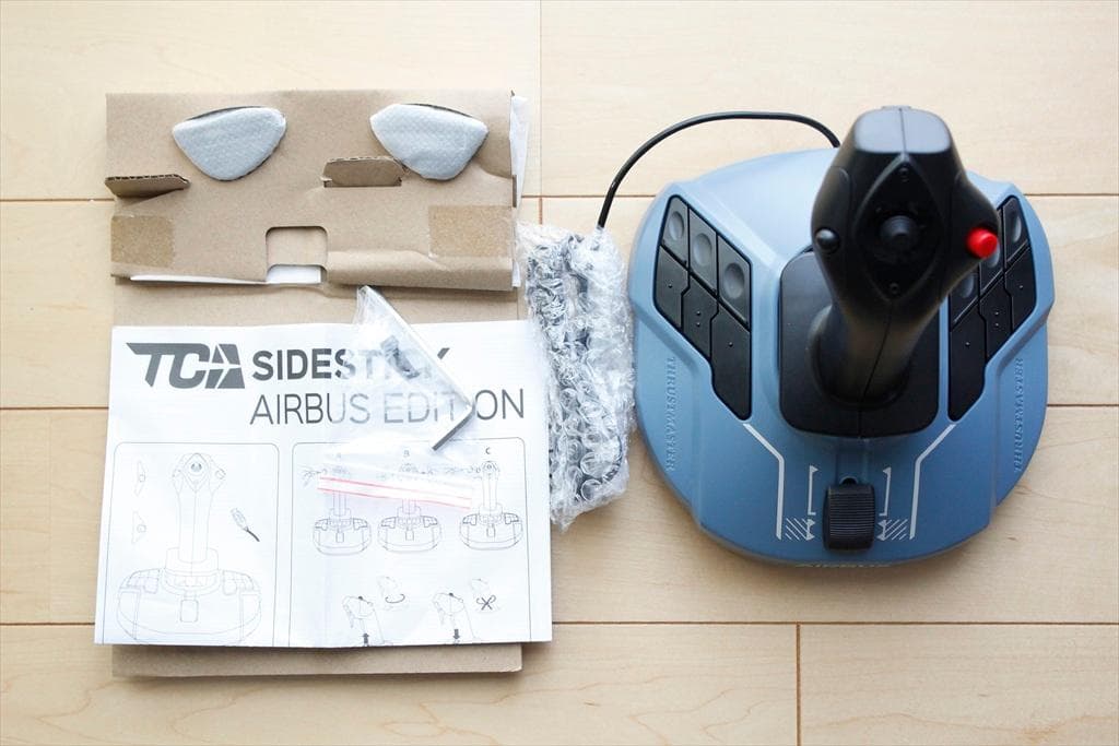 スラストマスター TCA Sidestick Airbus Edition 新同