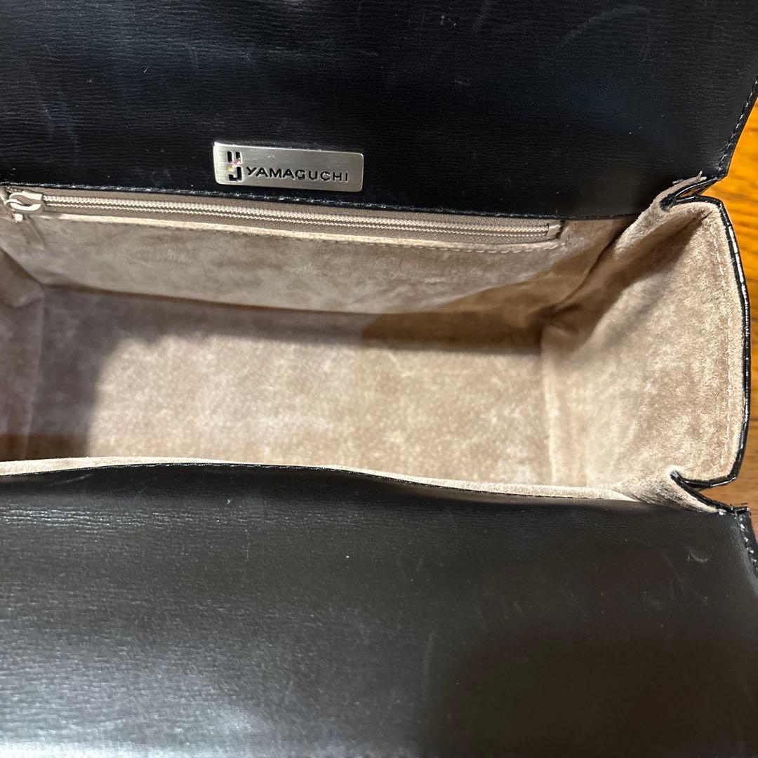 YAMAGUCHI JRA認定クロコダイルハンドバッグ