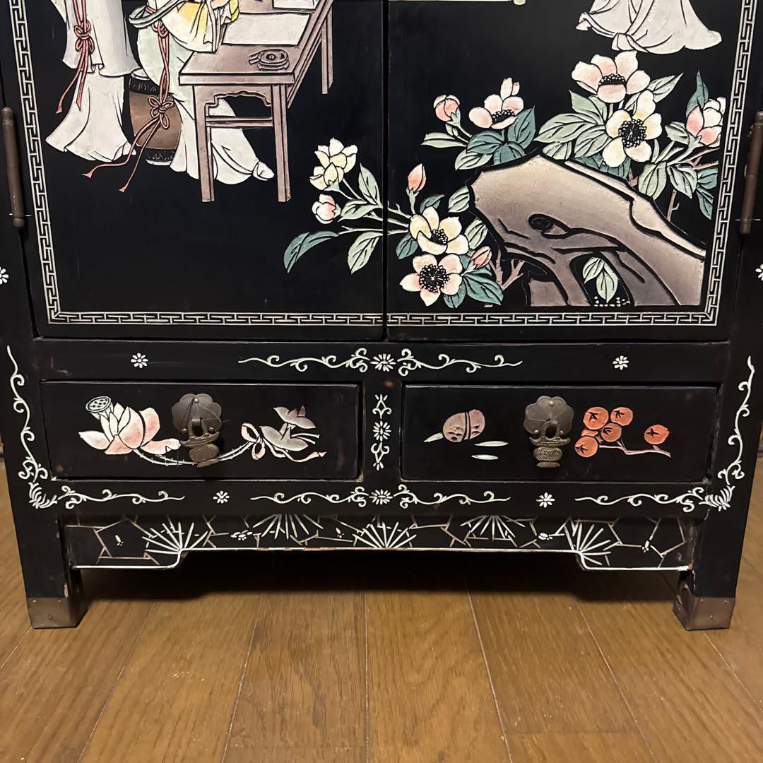 中国家具 キャビネット アンティーク家具