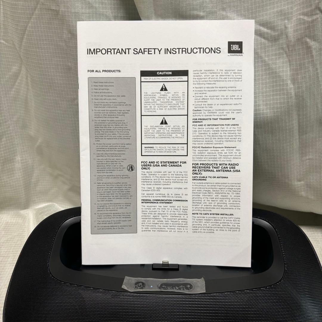 JBL ONBEAT MINI 極美品　iPhone iPad iPod 黒