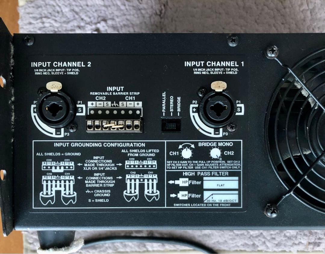 JBL MPX1200 パワーアンプ　ヴィンテージアンプ　1200W×2(4Ω)