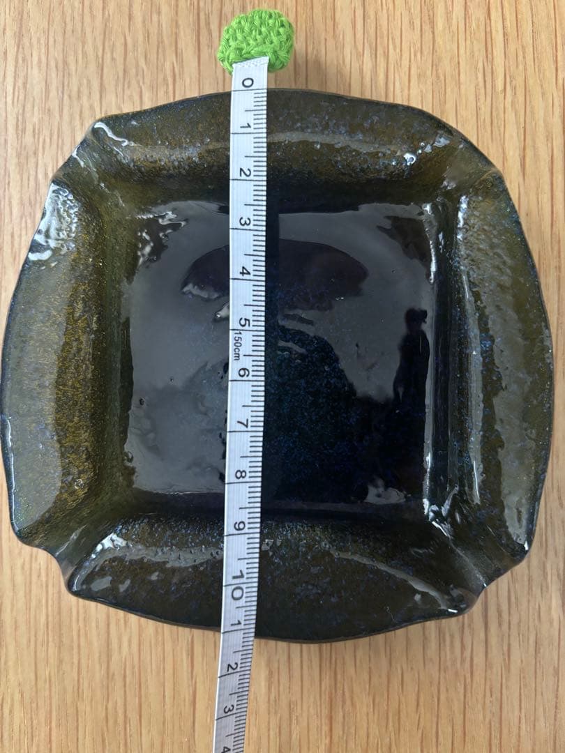 稲嶺盛吉 灰皿 琉球ガラス