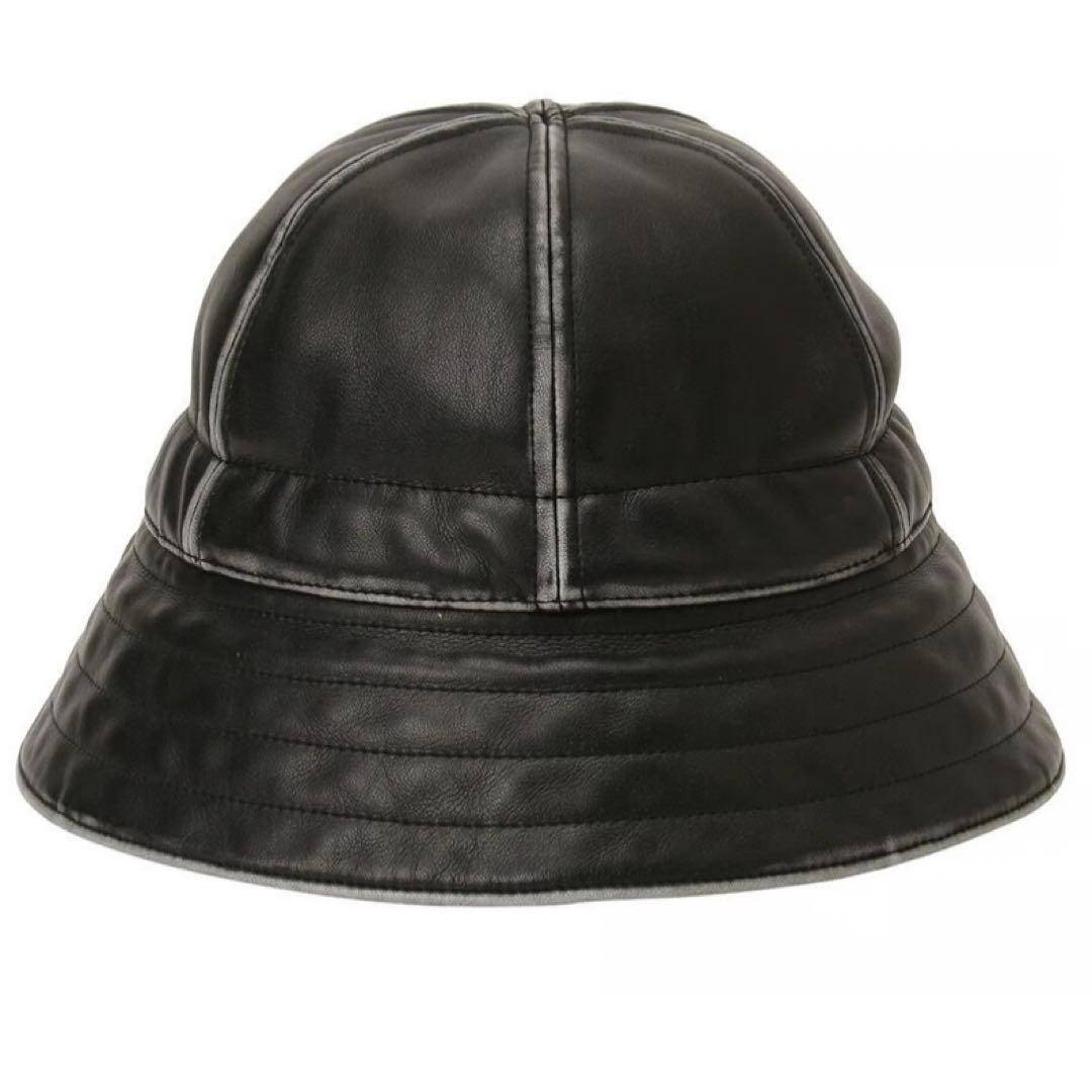 帽子 NKINT vegan leather sailor hat