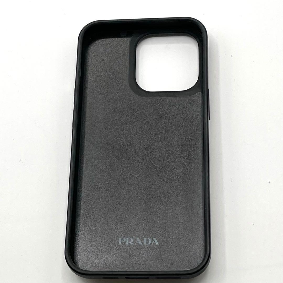 ✨美品✨【プラダ】iPhoneケース　iPhone13Pro サフィアーノレザー