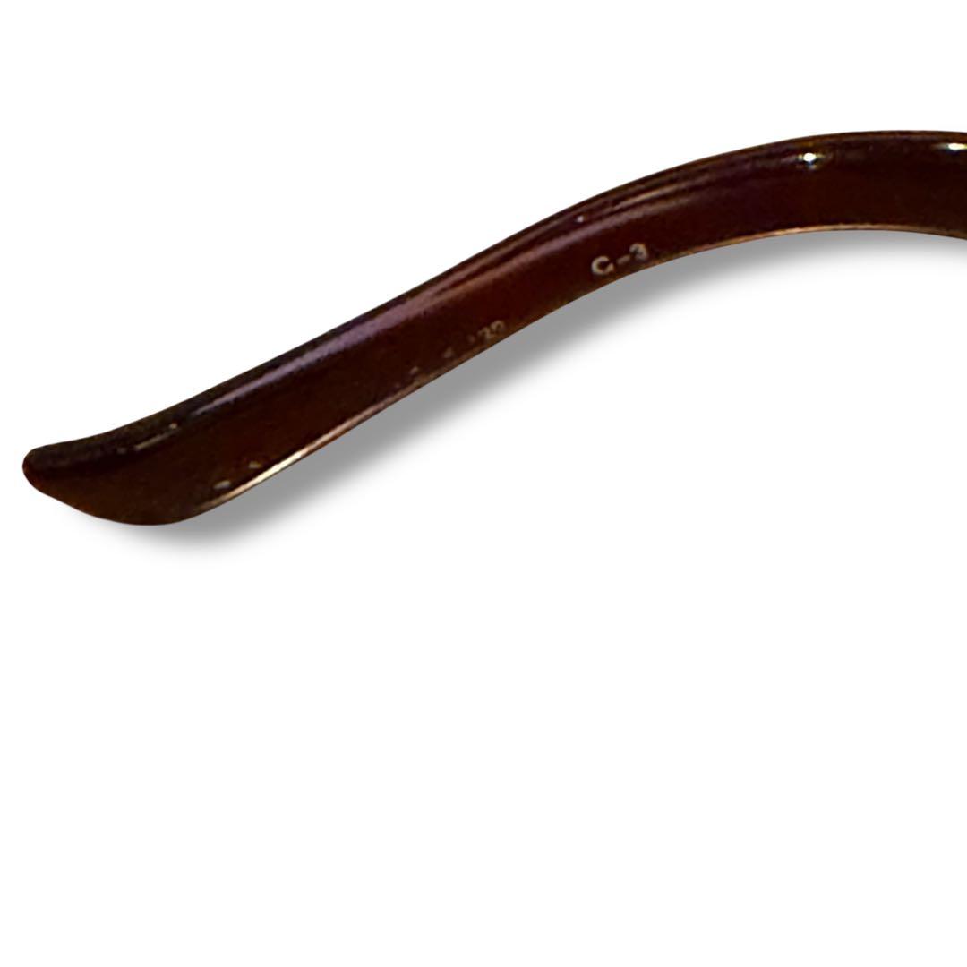 ディオール Dior サングラス ハート　パープル　紫　y2k ラインストーン