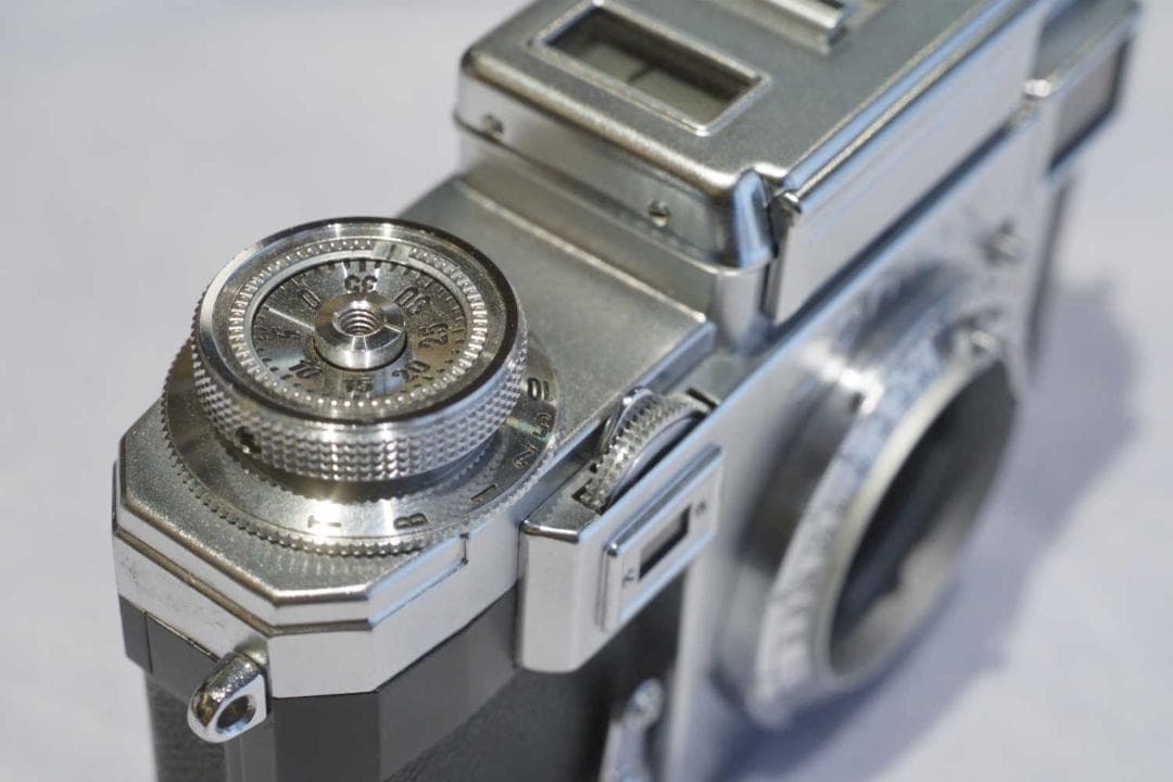 コンタックスⅢa ブラックダイヤル　露出計正常　動作確認・試写済み