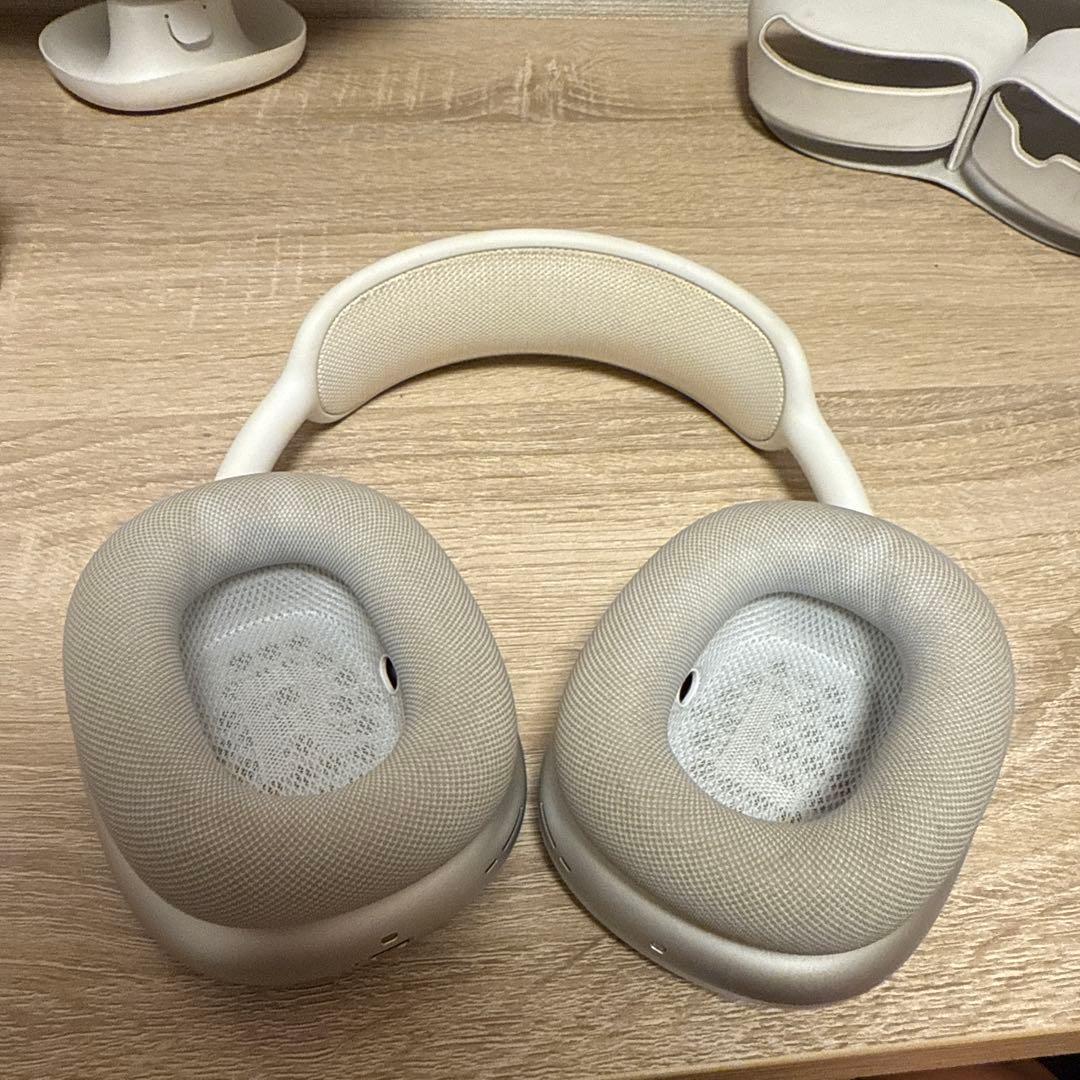 AirPods Max シルバー 充電ケーブル、箱付き付き