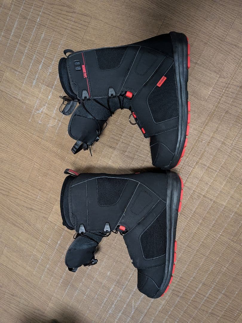 SALOMON　TITAN Ｓ 28センチ　スノーボードブーツ ブラック/レッド