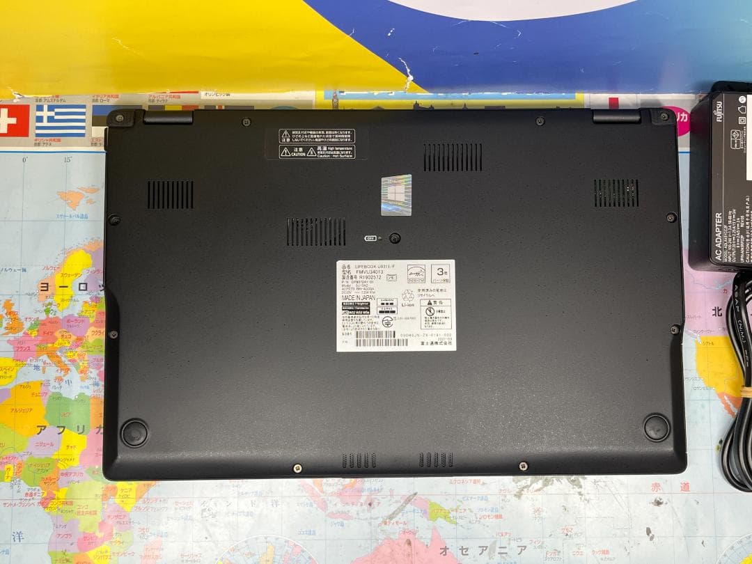 美品 富士通 U9311/F 新品512GB 13.3型 ノートPC 超軽量