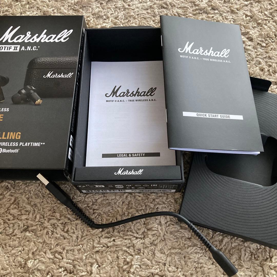 【未使用品】Marshall Motif II A.N.C.ワイヤレスイヤフォン