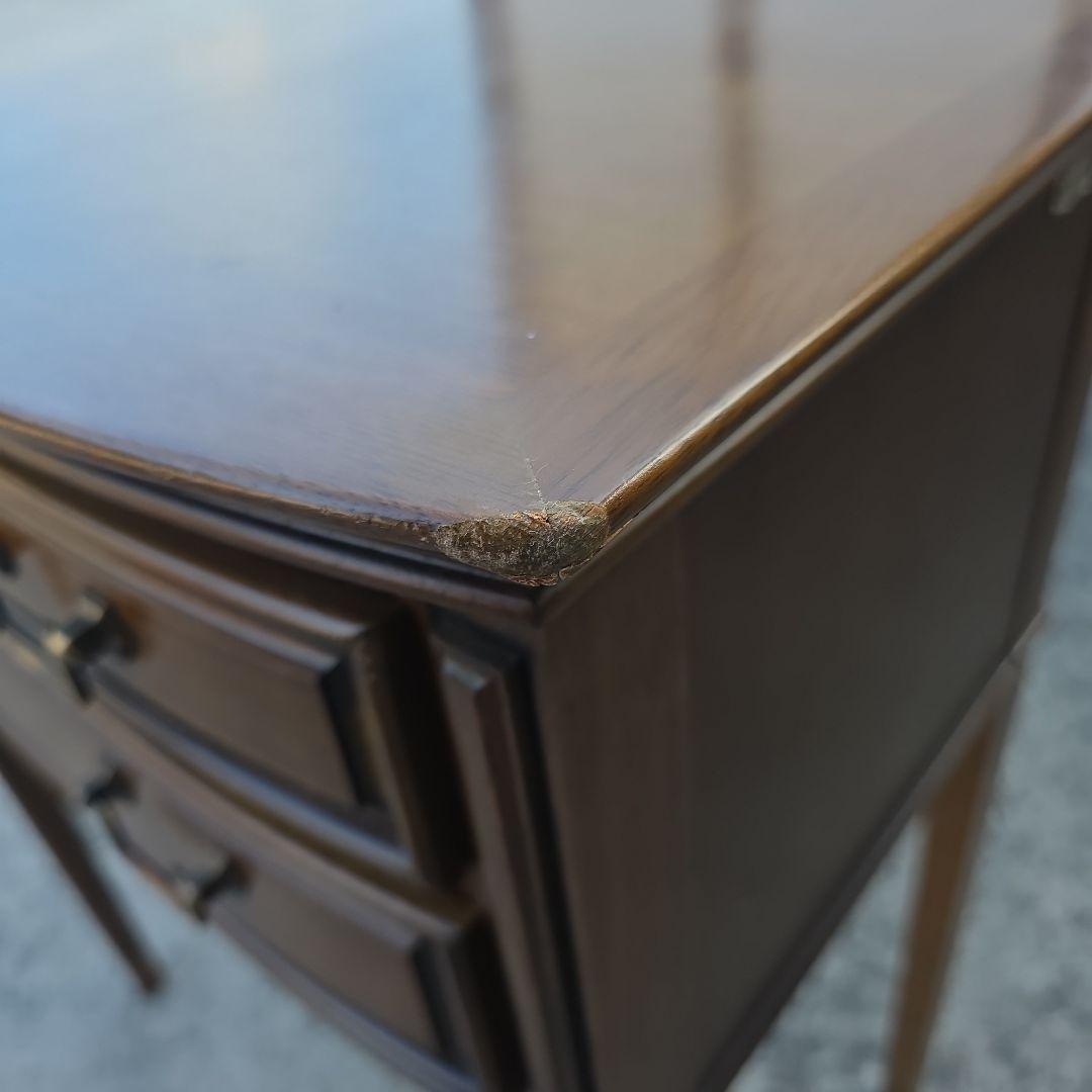 期間限定　地中海　マルニ木工　サイドテーブル　オーク　アクセサリーケース