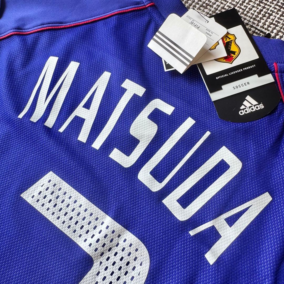 【新品・紙タグ付き】松田直樹 ＃３ 日本代表 ２００２（H） デッドストック