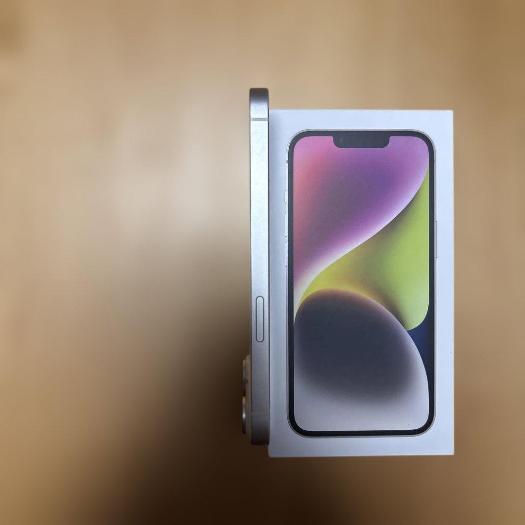 携帯電話本体 iPhone14 128GB WHITE Apple