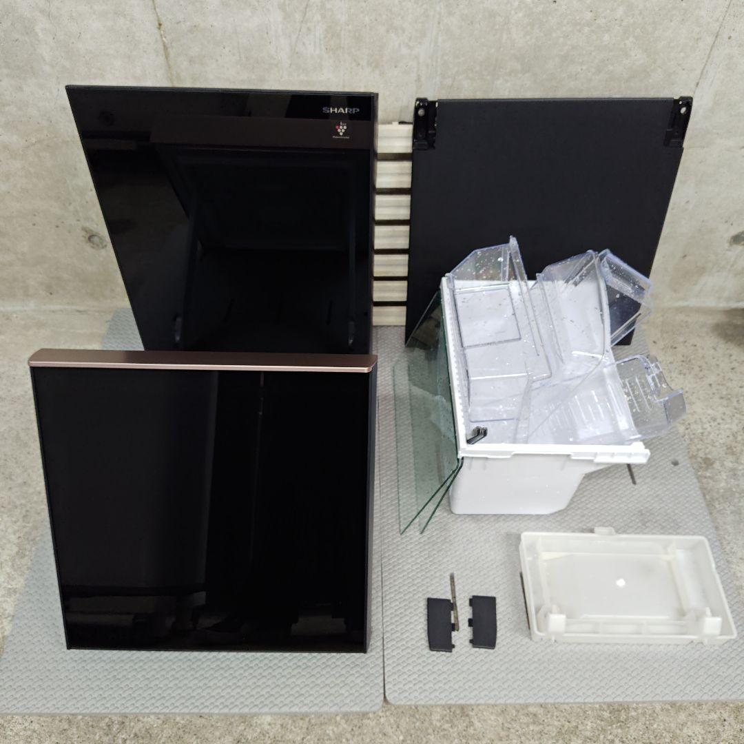 SHARP SJ-GD14D-B つけかえどっちもドア ガラストップデザイン