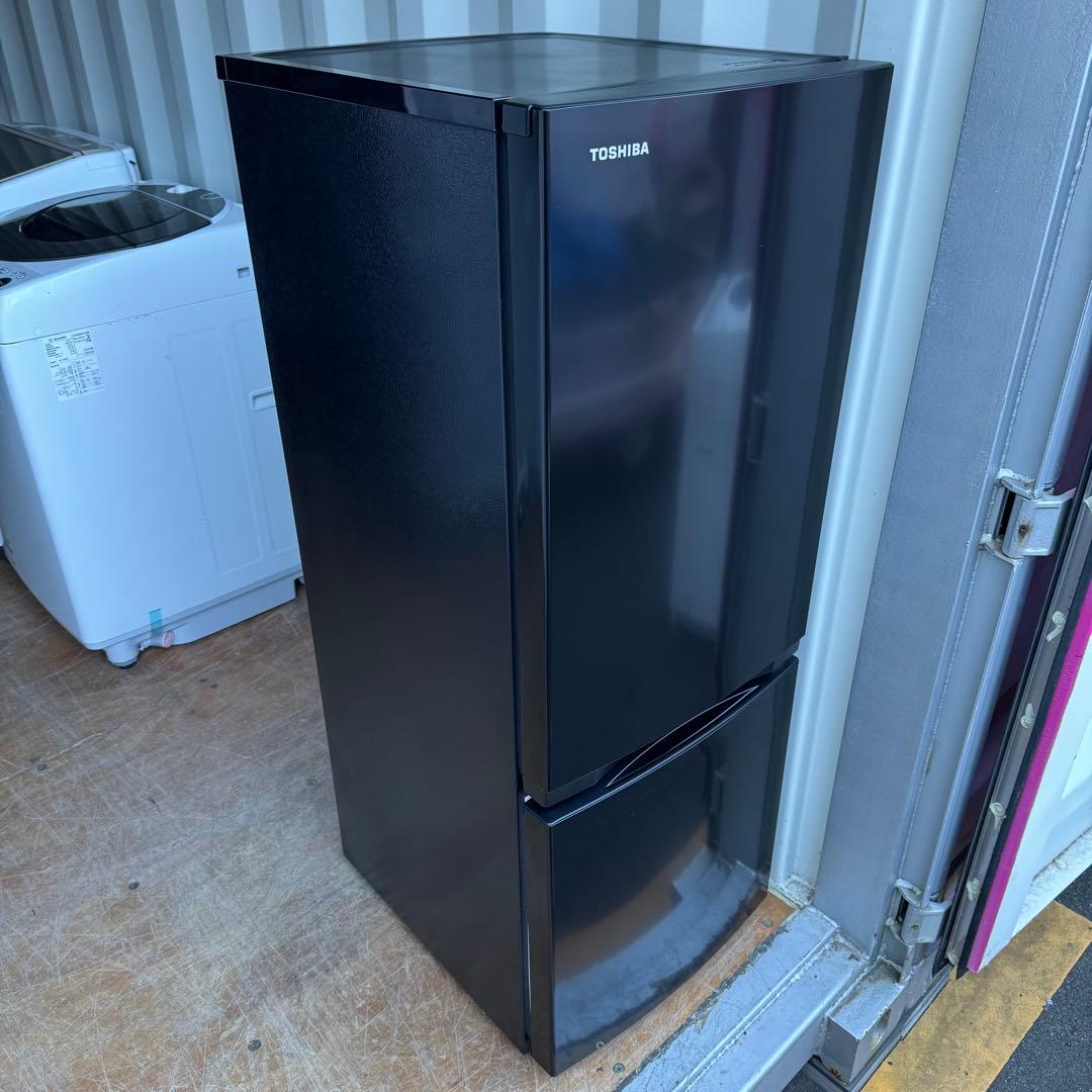 ラプラス様C7145★2023年製美品★東芝　冷蔵庫　黒　ブラック