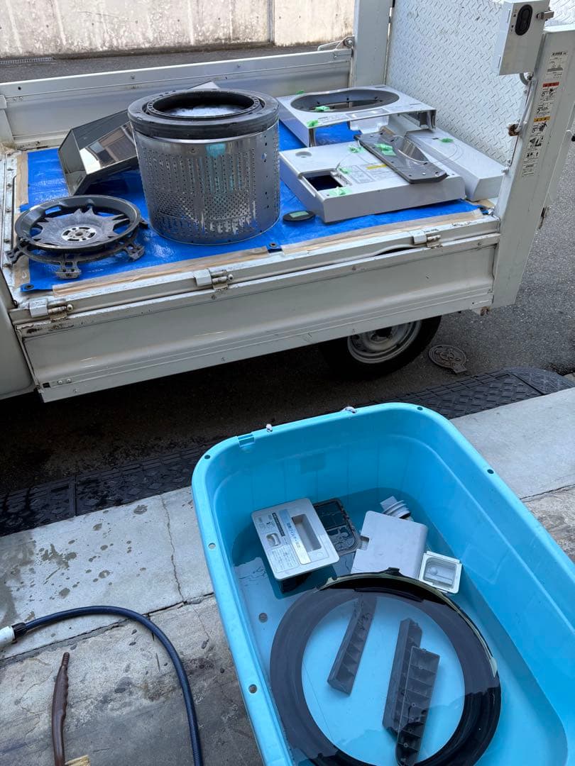 SHARP ES-W111-SR 2018 分解洗浄商品