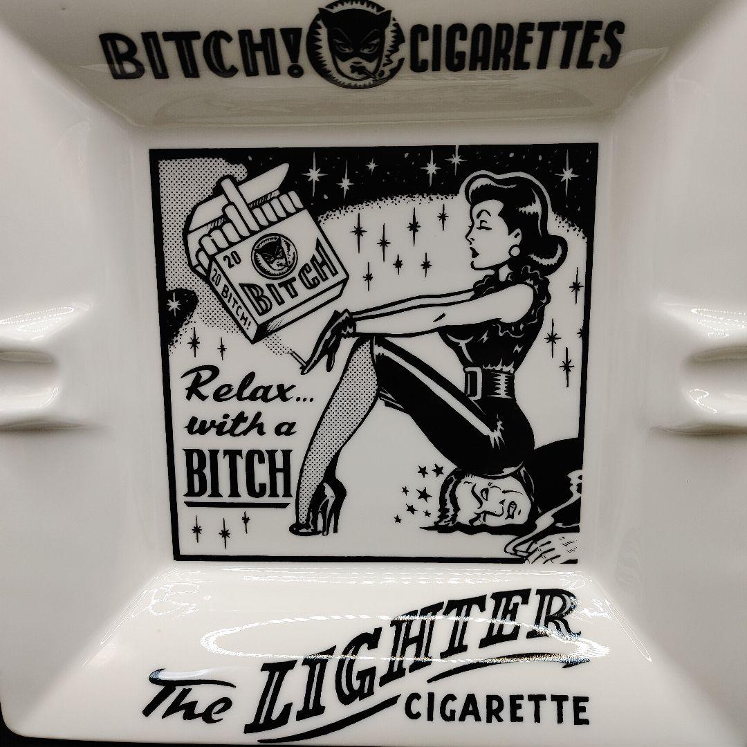 【レトロ】ヴィンス▪レイ　オリジナルアート作品　大きな灰皿