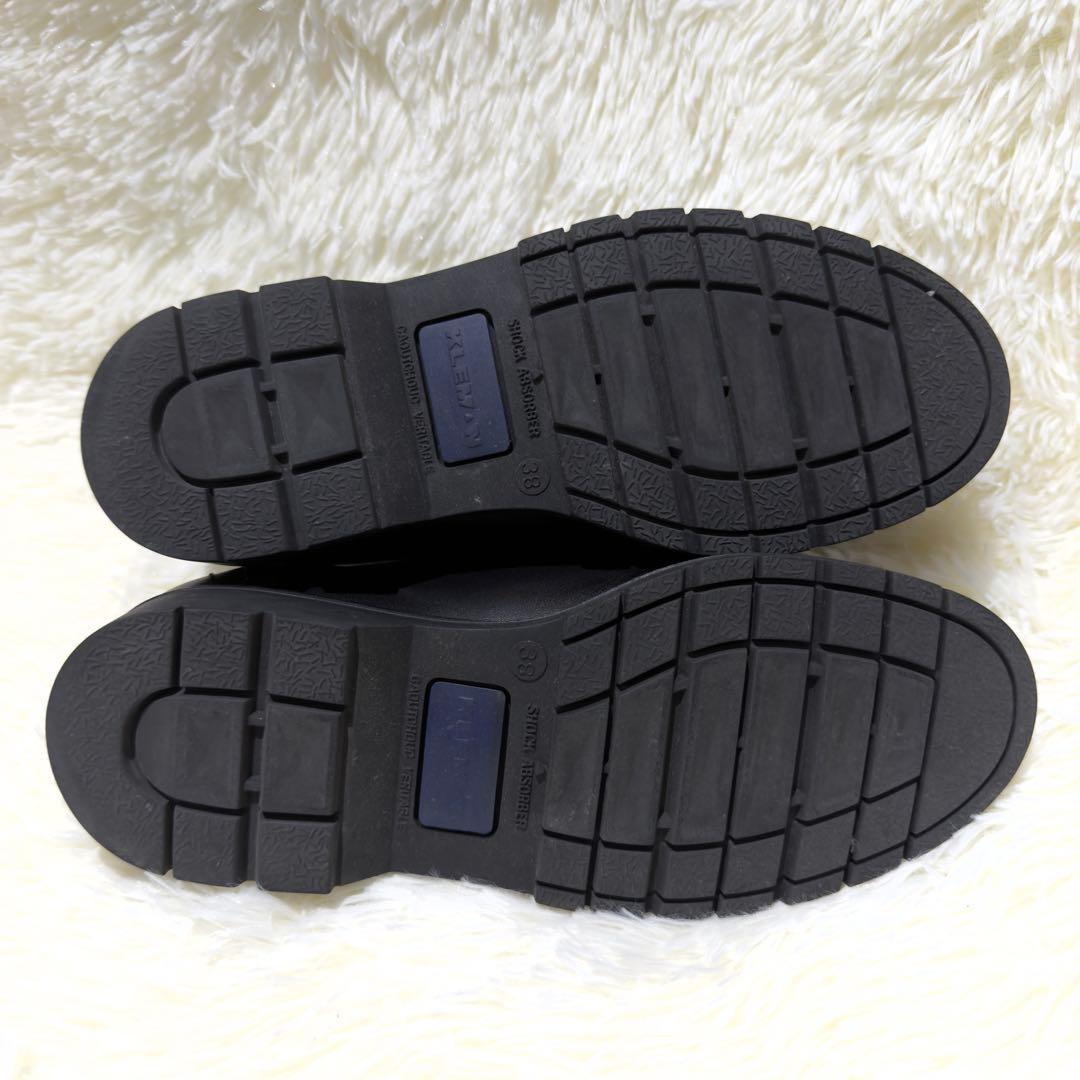 極美品✨KLEMAN クレマン パドラー　チロリアンシューズ ブラック 38