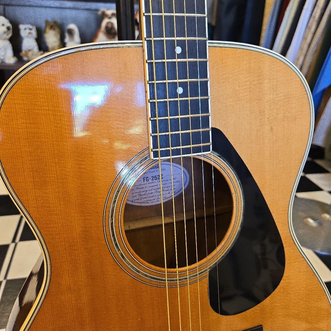 YAMAHAオレンジラベル FG-252C アコースティックギター　ビンテージ